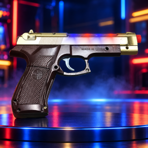 LED 9 MM Toy Gun with Lights and Sound