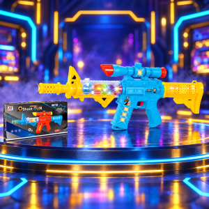 LED Bright Colored Ak47 Toy Gun With Sound