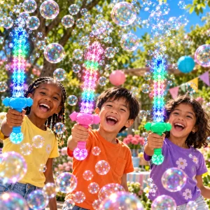 LED Clear Style Bubble Pixel Sword