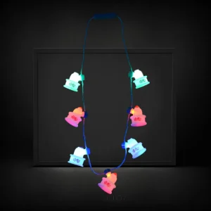 LED Flashing Charm Birthday Necklace