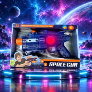 LED Flashing Gun In Gift Box