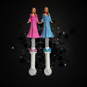 LED Flashing Multi-Color Glamour Princess Wand