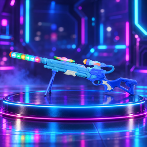 LED Flashing Toy Gun