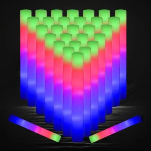 LED Multi Color Flashing Foam Rally Stick