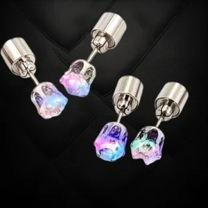 LED Multi-Color Magnetic Earring Set (Pack Of 2)