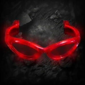 LED Red Sunglasses