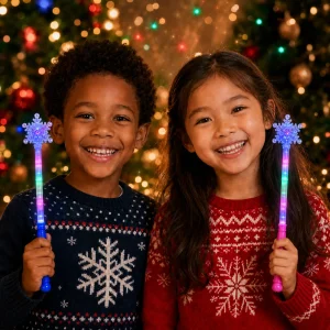 LED Snowflake Wand (Loc: 5B107B)