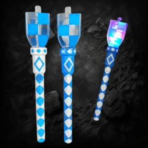 LED Spinning Dreidel Wand