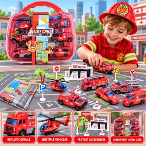 Metal Alloy Cars- Fire Truck