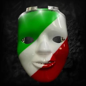 Mexican Flag LED Mask