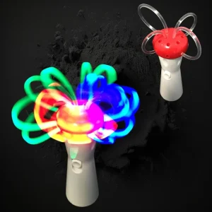 Multi-Color LED Gyro Topper Wand Scrambler Wand
