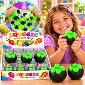 PVC Boxed Crunchy Persimmon Squishy