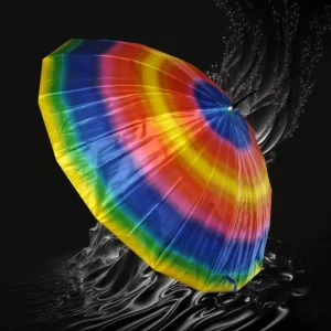 Rainbow Print Umbrella
