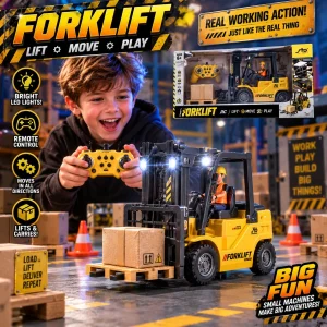 Rc Toy Forklift With Water Vapor ACtion Exhaust