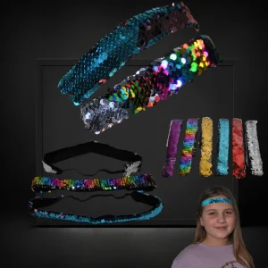 Sequin Elastic Headband