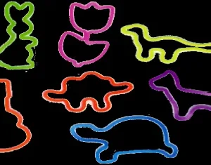 Shaped Rubber Bandz Bag