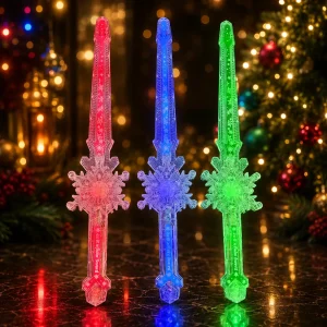 Snowflake Solid Color Assorted Color Sword