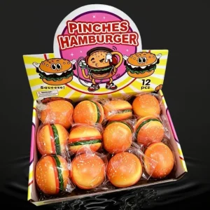 Squishy Shaving Foam Burger 12/Display