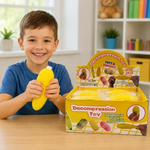 Whipped Foam Filled Corn on the Cob Squishy