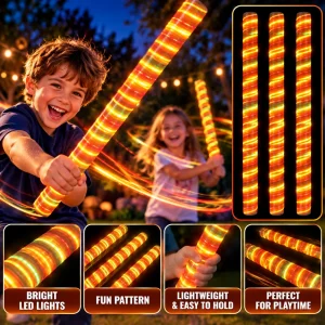 Yellow Single Setting LED Light Tube